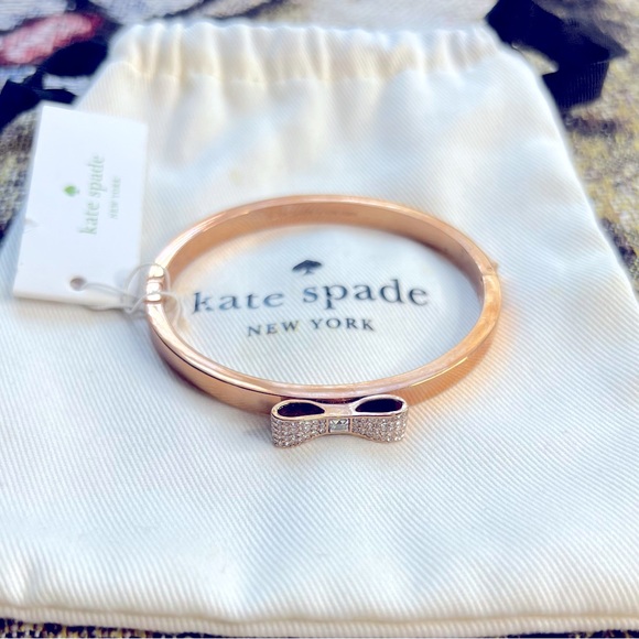 kate spade Jewelry Kate Spade Gold Bow Bracelet Poshmark